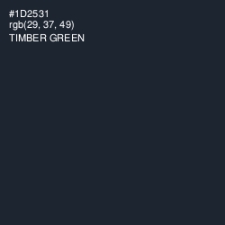 #1D2531 - Timber Green Color Image